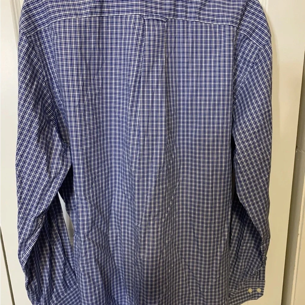 Nautica‎ Blue Checkered Men's sz xl Shirt